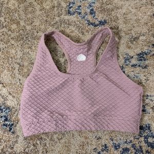 Booty by Brabants croco skin top light mauve